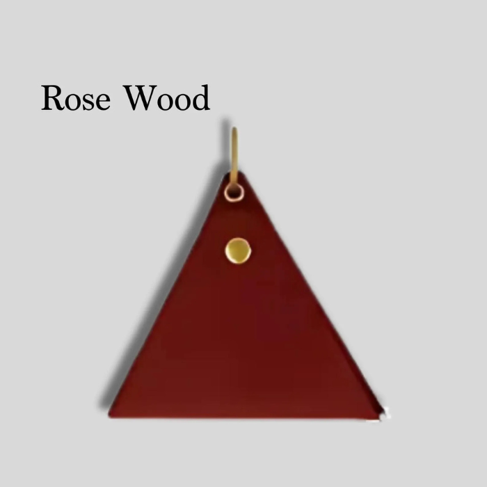 Showing the Coin pouch purse in Rose Wood colour