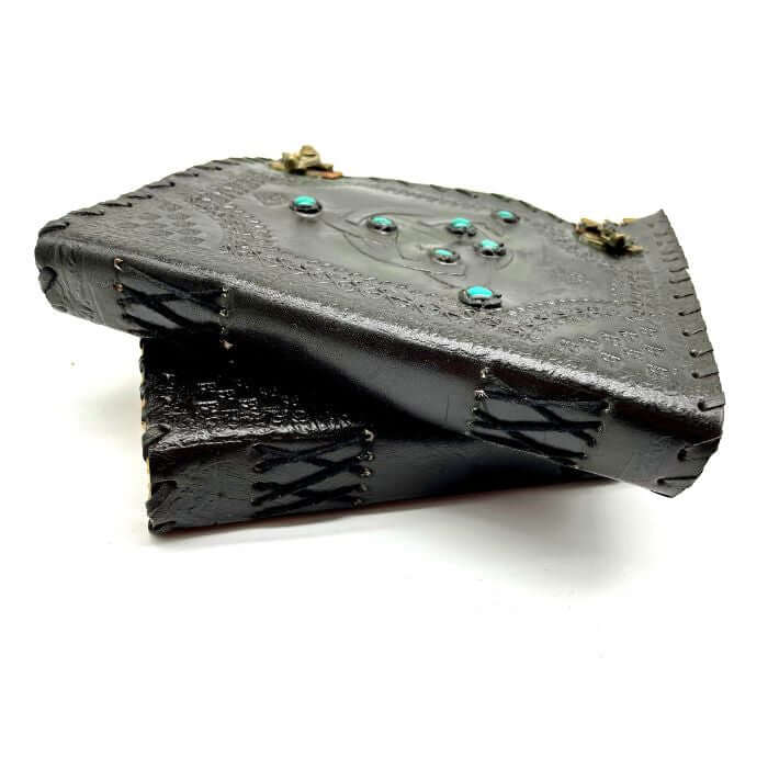 2 Full grain leather journals displaying craftsmanship and quality