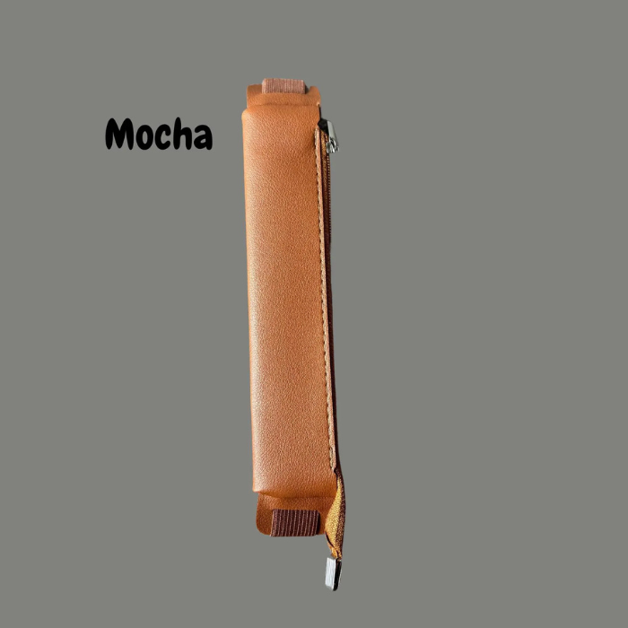 Pen holder for notebook in Mocha brown
