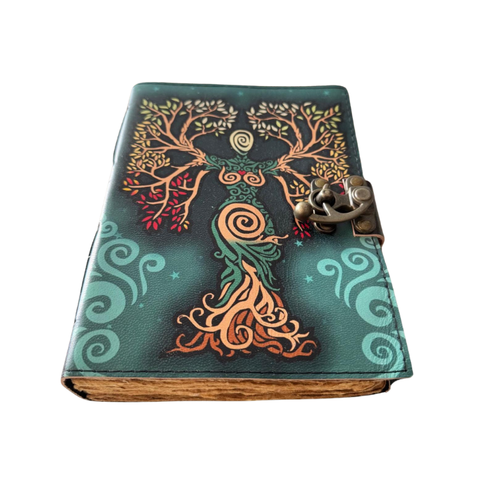 Witchcraft book on a white background