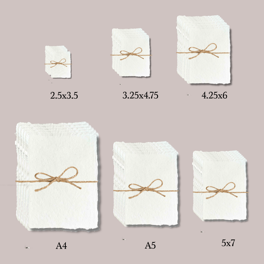 300 gsm paper for wedding stationery available in different sizes