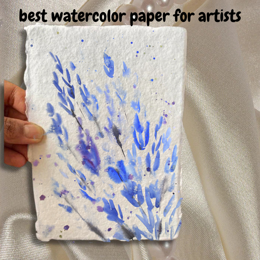 300 Gsm handmade paper is the best watercolor paper for artists