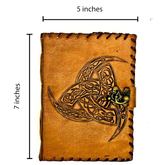 Measurement for Brown Leather Journal