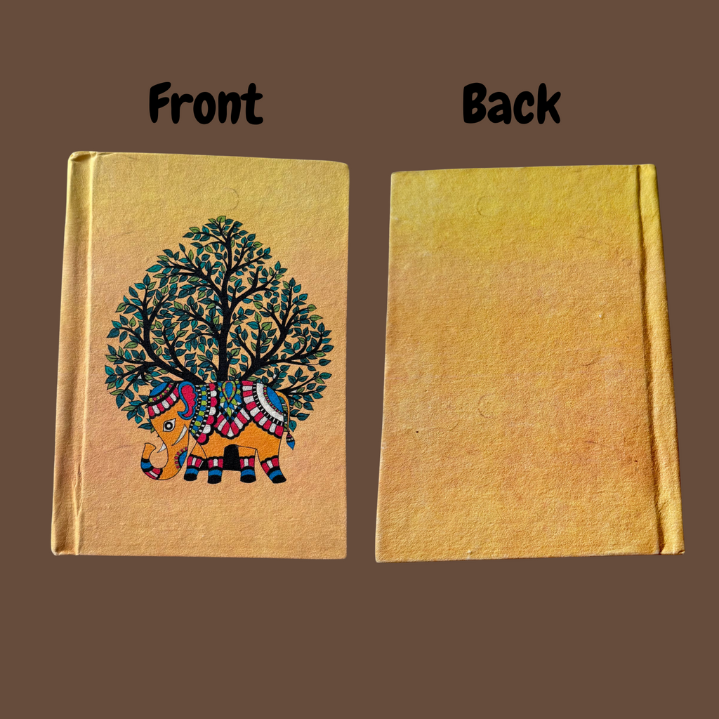 Gia Handmade Notebook back and front image
