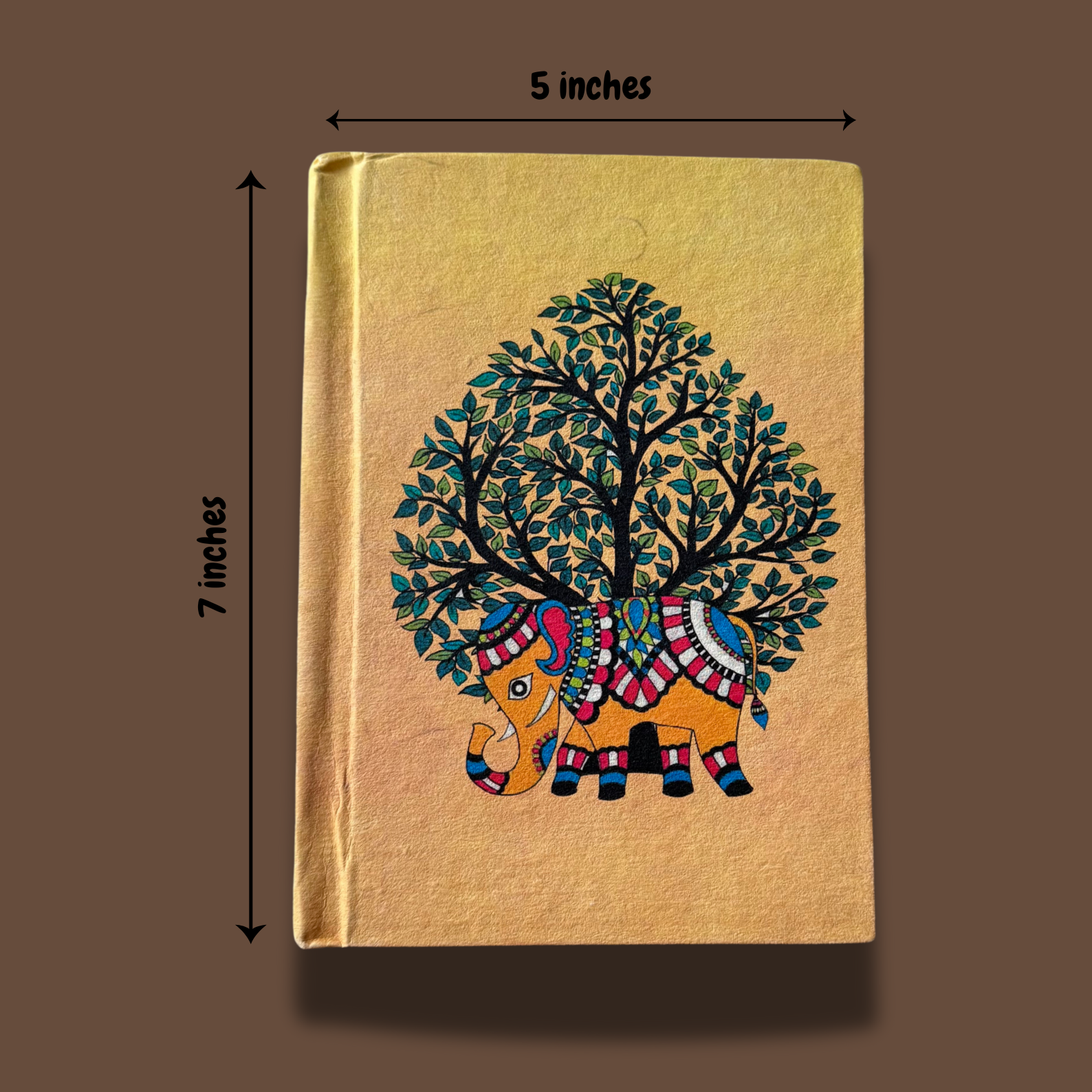 Handmade Sketchbook size 5x7 inches