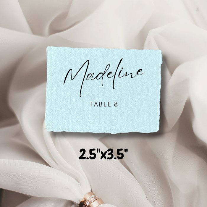 Name cards in size 2.5"x3.5"