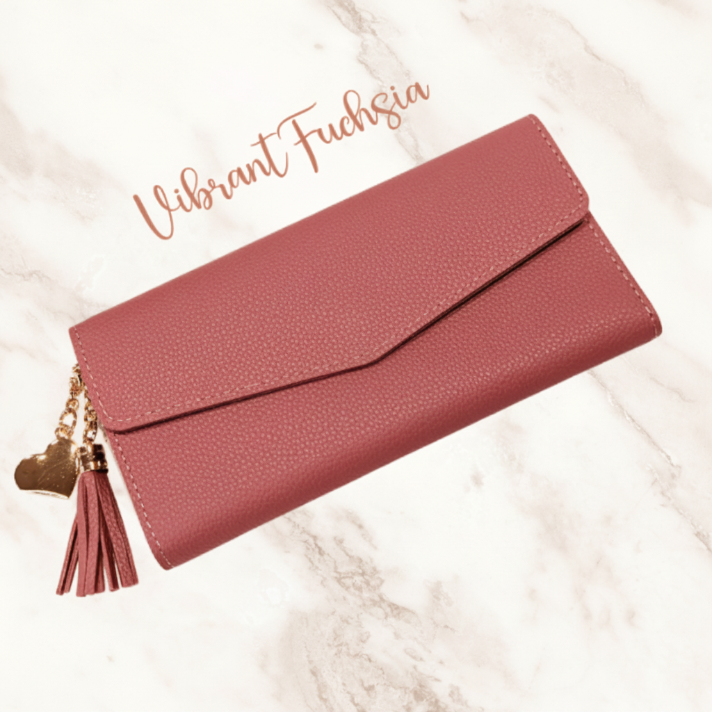 Vibrant Fuchsia Wallet